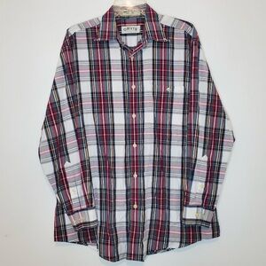 Orvis 100% Cotton Men's Plaid Shirt